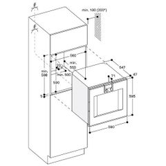 Lò nướng âm tủ GAGGENAU 539.66.121