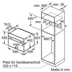 Lò Nướng Kèm Hấp Bosch CSG636BS3