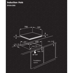 Bếp từ Electrolux EHI845BB
