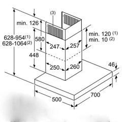 Máy Hút Mùi Bosch DWB77CM50