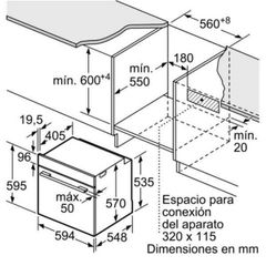 Lò nướng Bosch HBG673BS1F