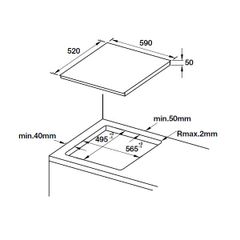 Bếp từ đa vùng nấu Hafele HC-IF60A 536.01.871