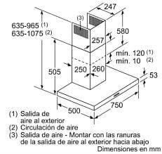 Máy Hút Mùi Bosch DWB76BC50