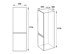 Tủ lạnh âm Hafele HF-BI60B 533.13.050