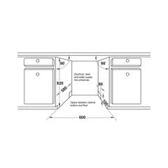 Máy rửa chén âm tủ Hafele HDW-FI60AB 538.21.330