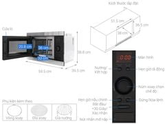 Lò vi sóng âm Electrolux EMS2540X