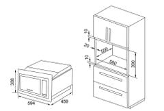 Lò vi sóng kết hợp nướng Spelier Sp-8206 EU