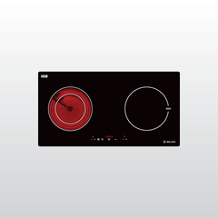 Bếp kết hợp điện từ Malloca MH-02IR