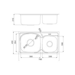 Chậu rửa Malloca MS 1011P