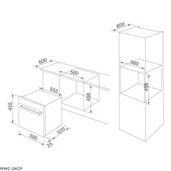 Tủ Rượu Malloca MWC-24CP