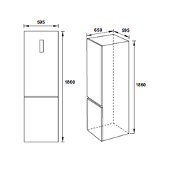 Tủ lạnh Hafele H-BF234 534.14.230