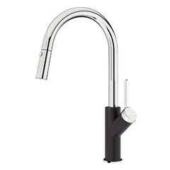 Vòi rửa bát dây rút Konox Ponte Black