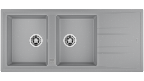 Chậu đá nhân tạo TEKA STONE 80 B-TG 2B 1D Grey