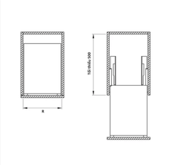Giá Gia Vị Hafele 549.20.018 300mm