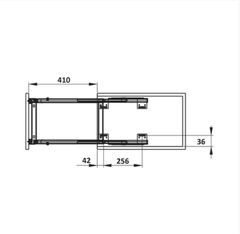 Giá Gia Vị Hafele 549.20.010 250mm