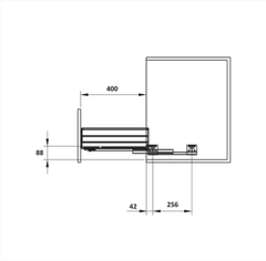 Giá Xoong Nồi Hafele 549.08.034 900mm