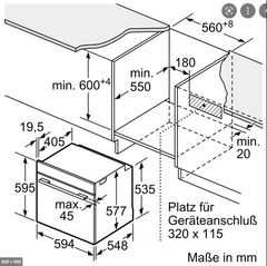 Lò Nướng Kèm Hấp Bosch HSG636BB1