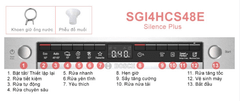 Máy Rửa Bát Bosch SGI4HCS48E seri 4