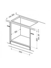 Lò nướng âm tủ Amica EB511BA+IN