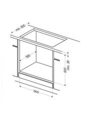 Lò nướng âm tủ Amica EB525VBA+ IN