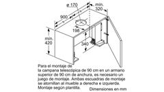 Máy Hút Mùi Bosch DFS097K50