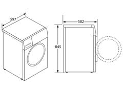 Máy giặt sấy Hafele HWD-F60A 533.93.100