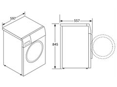 Máy giặt Hafele HW-F60B 538.91.530