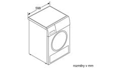 Máy sấy quần áo  BOSCH WTW85550BY