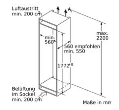 Tủ Đông Âm Tủ Bosch GIN81ACE0