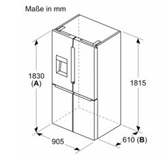 Tủ Lạnh 4 Cánh Bosch KFI96AXEA
