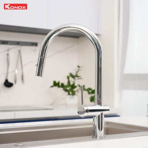 Vòi Rửa Bát Konox Comfor Chrome