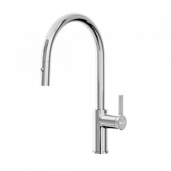 Vòi rửa bát dây rút Konox Alto Chrome