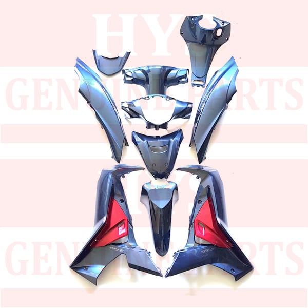 DÀN ÁO WAVE125i 2019 XANH ĐÁ