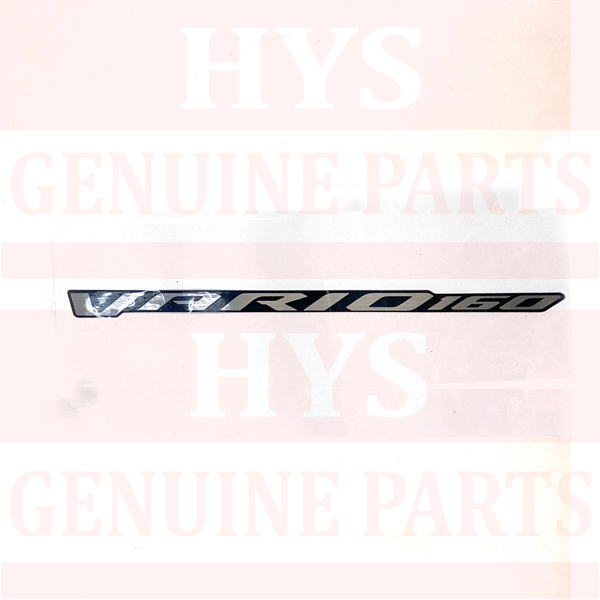 TEM GIẤY CHỮ VARIO 160 CLICK 160 K2S CBS BẠC ( XE ĐEN BẠC )