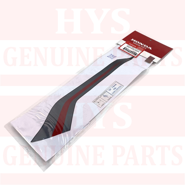 TEM GIẤY BỤNG SAU PHẢI VARIO 160 CLICK 160 K2S CBS ĐỎ BẠC ( XE ĐEN BẠC )