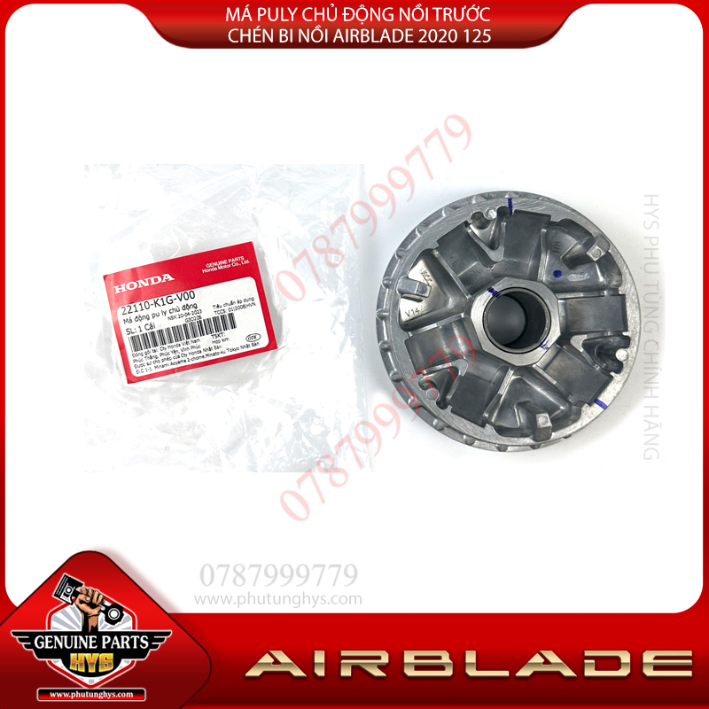 MÁ PULY CHỦ ĐỘNG NỒI TRƯỚC CHÉN BI NỒI AIRBLADE 2020 125