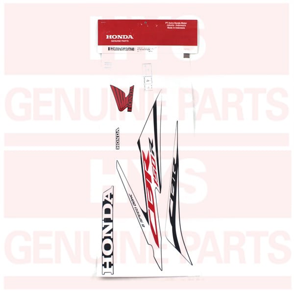 TEM CBR 150R ĐEN TRẮNG TRÁI