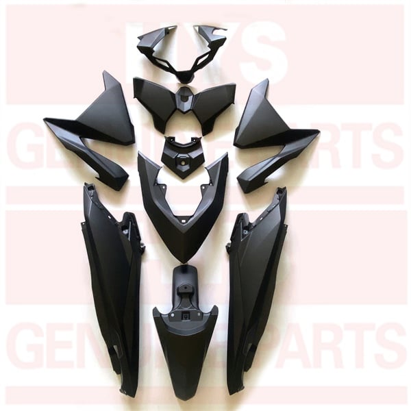 DÀN ÁO CLICK 2017 ĐEN NHÁM 9 MÓN