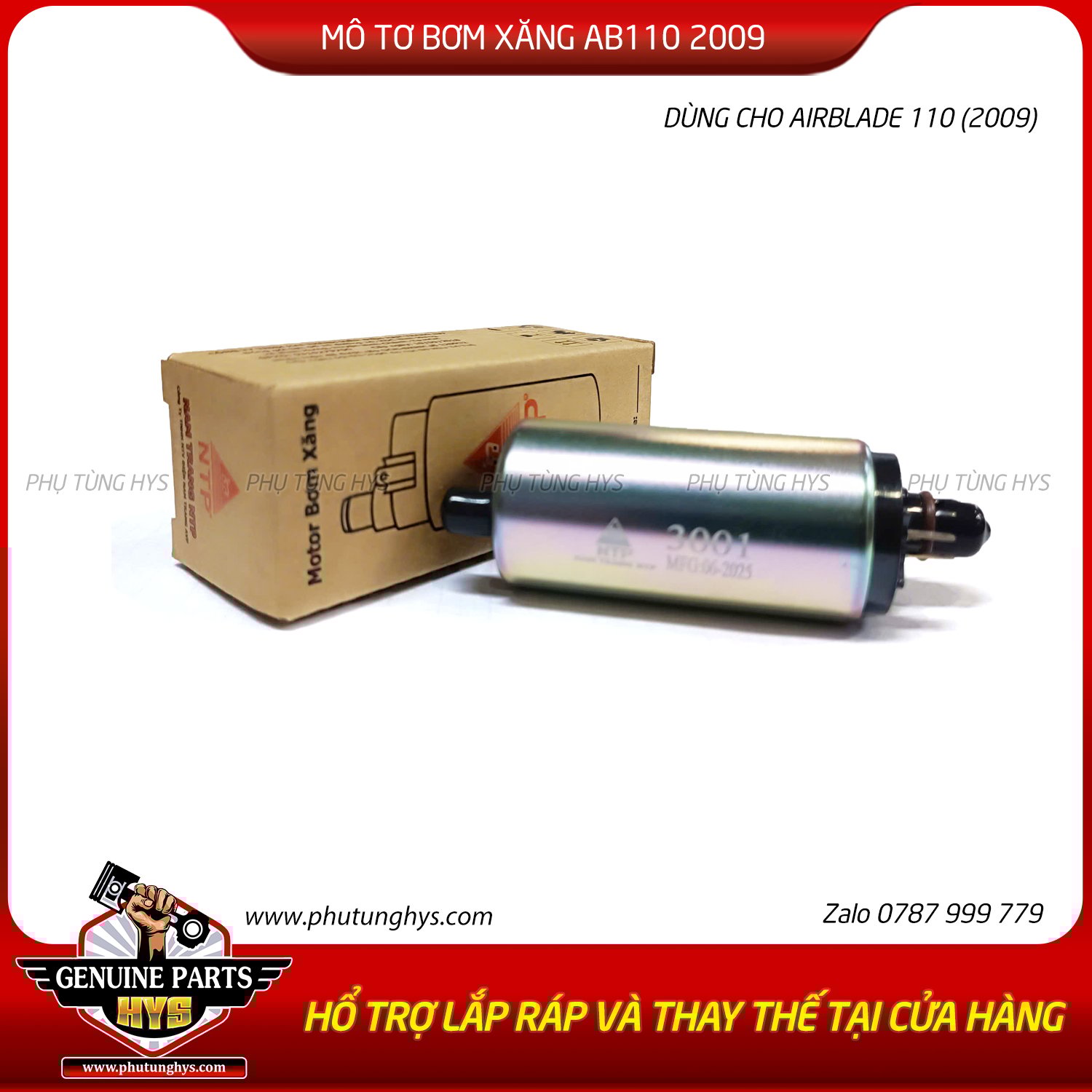 MÔ TƠ BƠM XĂNG AIRBLADE AB110 FI 2009