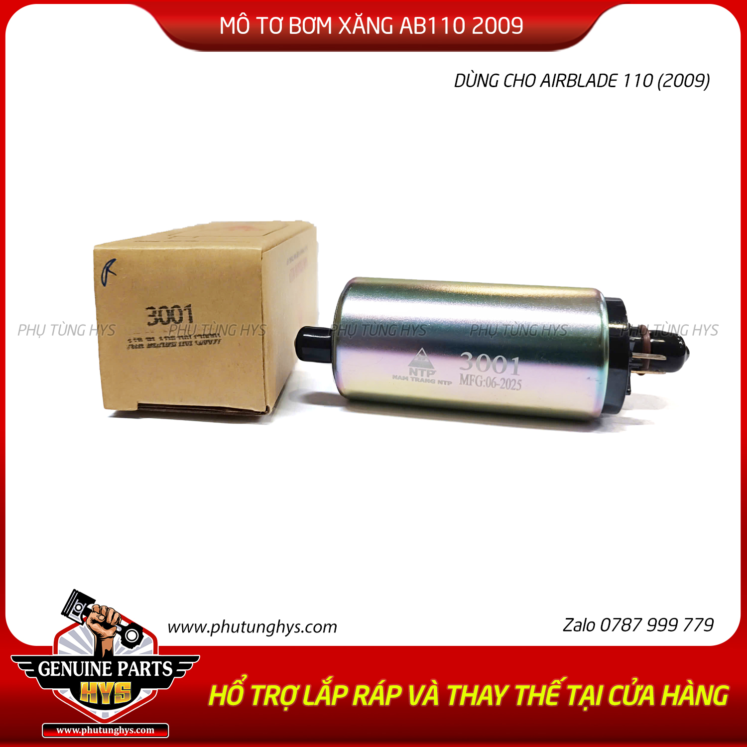 MÔ TƠ BƠM XĂNG AIRBLADE AB110 FI 2009