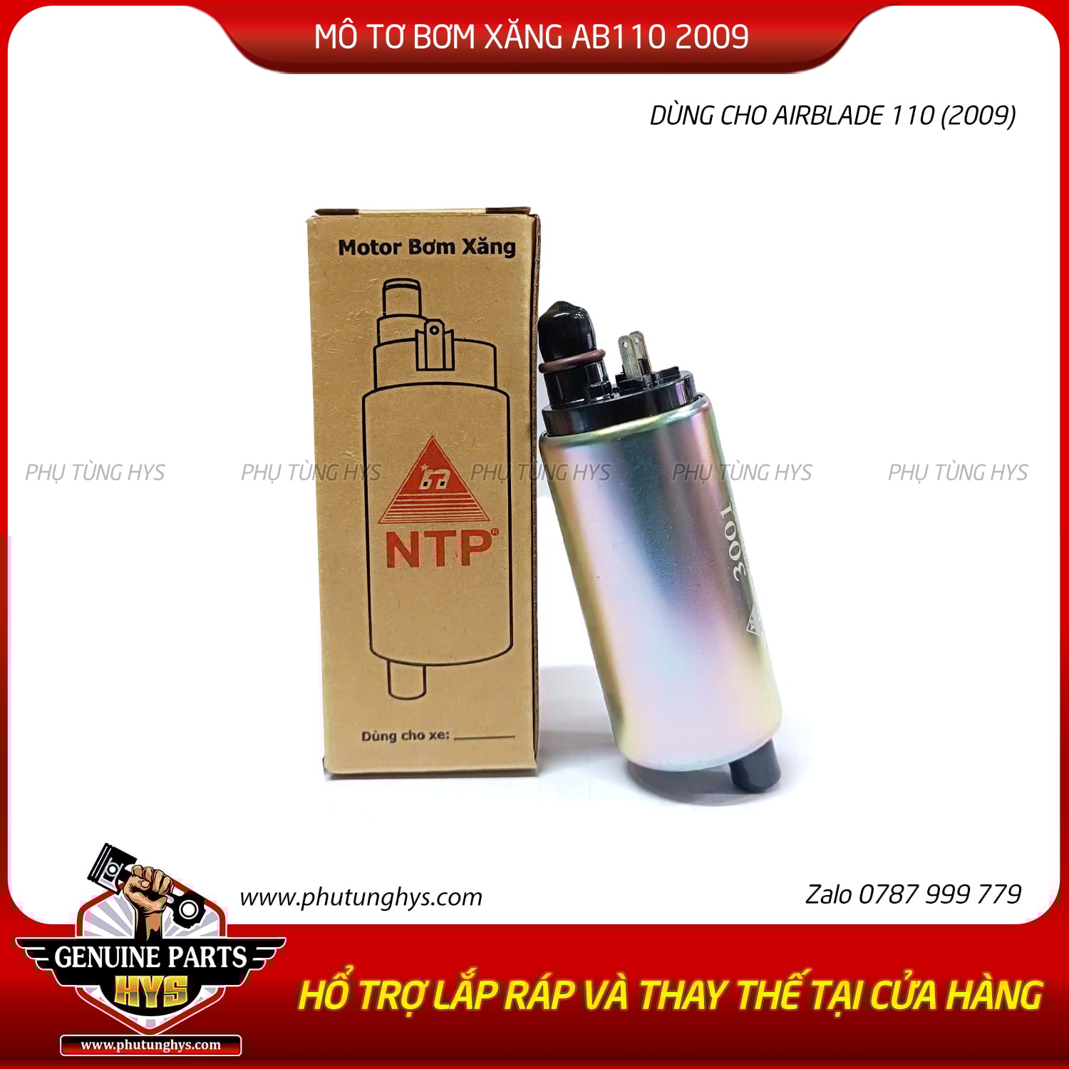 MÔ TƠ BƠM XĂNG AIRBLADE AB110 FI 2009