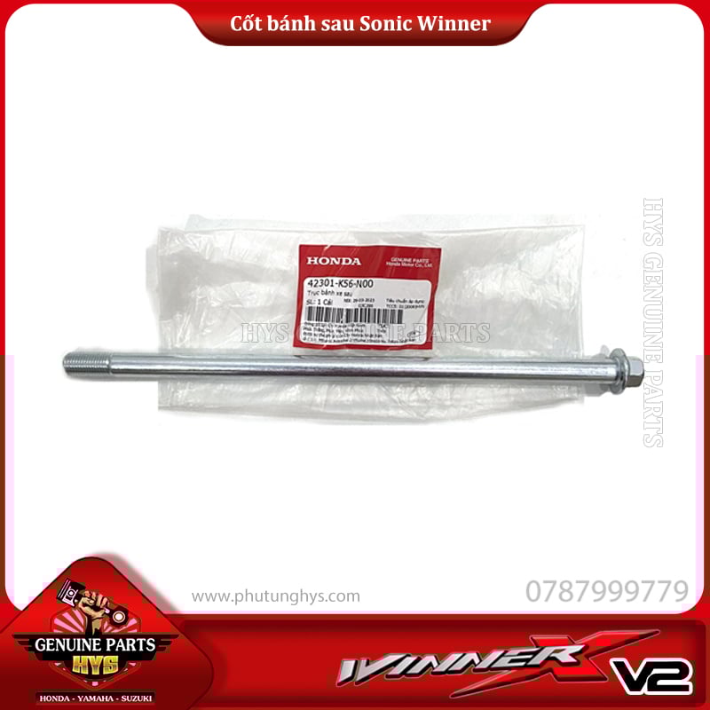 CỐT BÁNH SAU SONIC WINNER X V1 V2 V3