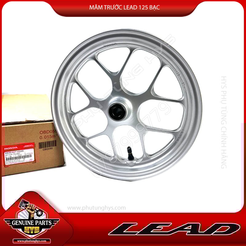 MÂM TRƯỚC LEAD 125 BẠC