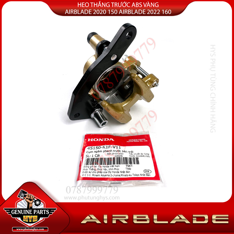 HEO DẦU HEO THẮNG TRƯỚC AIRBLADE 2020 150 AIRBLADE 2022 160 ABS VÀNG