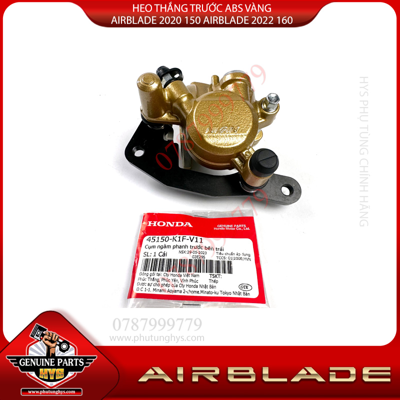 HEO DẦU HEO THẮNG TRƯỚC AIRBLADE 2020 150 AIRBLADE 2022 160 ABS VÀNG