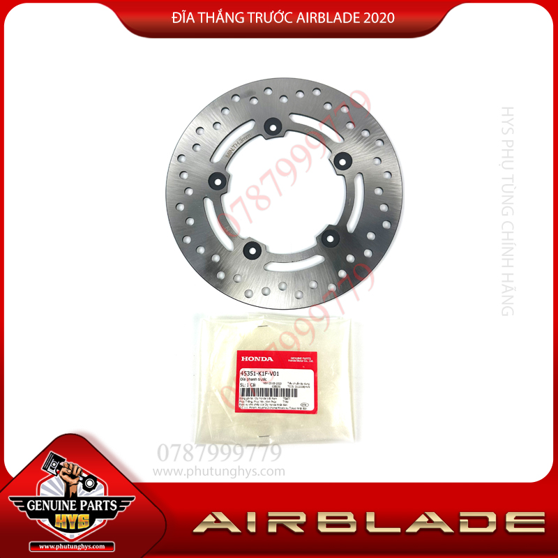 ĐĨA THẮNG TRƯỚC AIRBLADE 2020