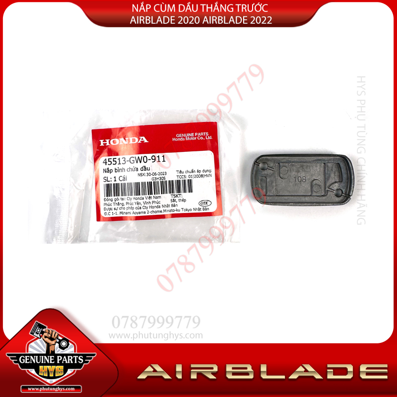 NẮP CÙM DẦU THẮNG TRƯỚC AIRBLADE 2020 AIRBLADE 2022