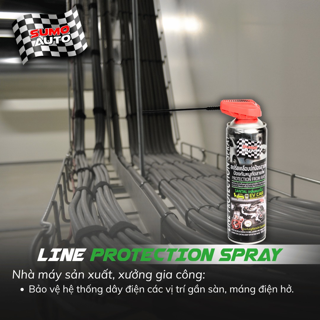 DUNG DỊCH BẢO VỆ NHỰA - CAO SU SUMO LPS550