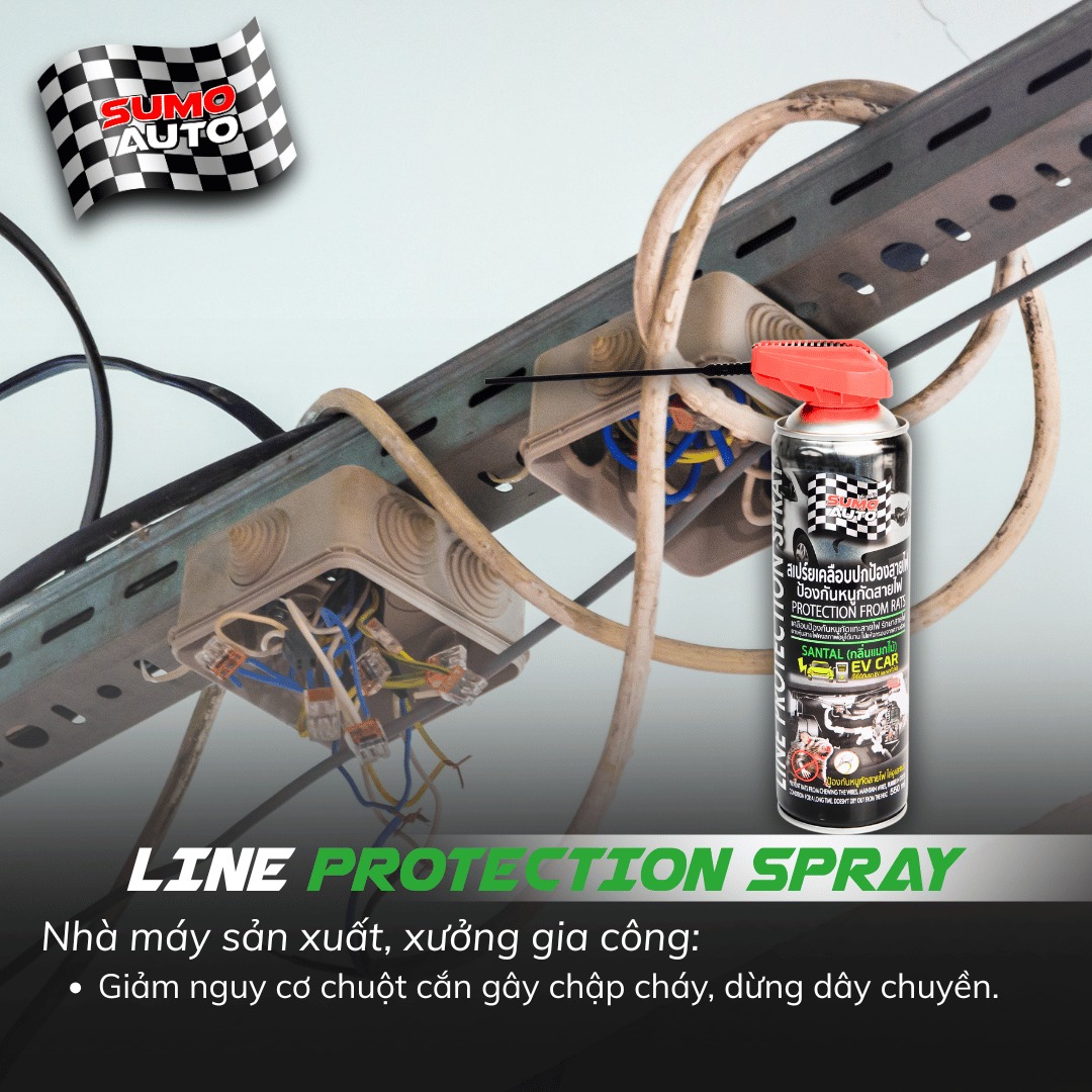 DUNG DỊCH BẢO VỆ NHỰA - CAO SU SUMO LPS550