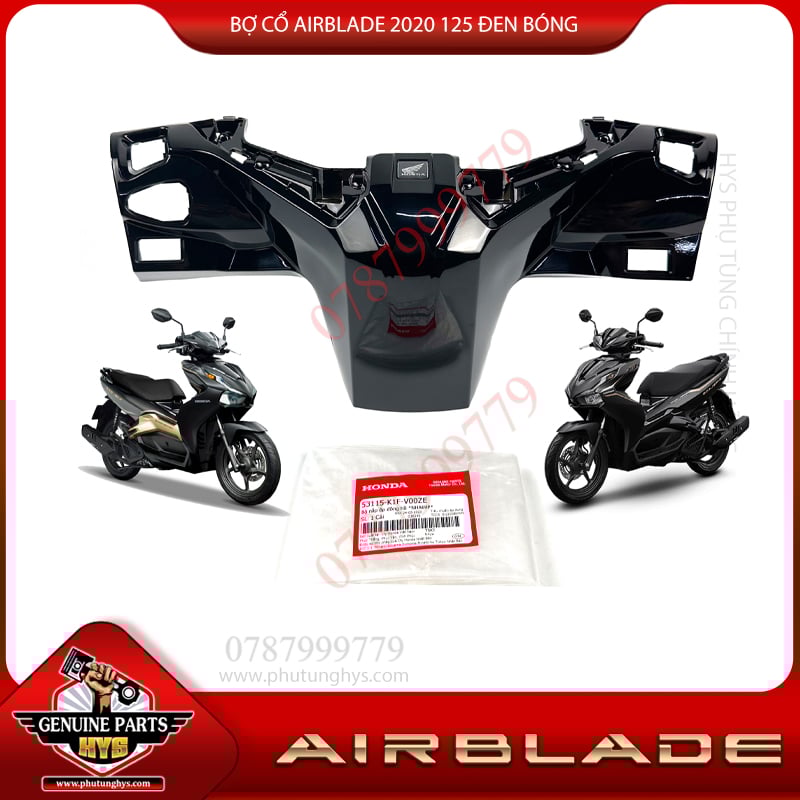 BỢ CỔ AIRBLADE 2020 125 ĐEN BÓNG